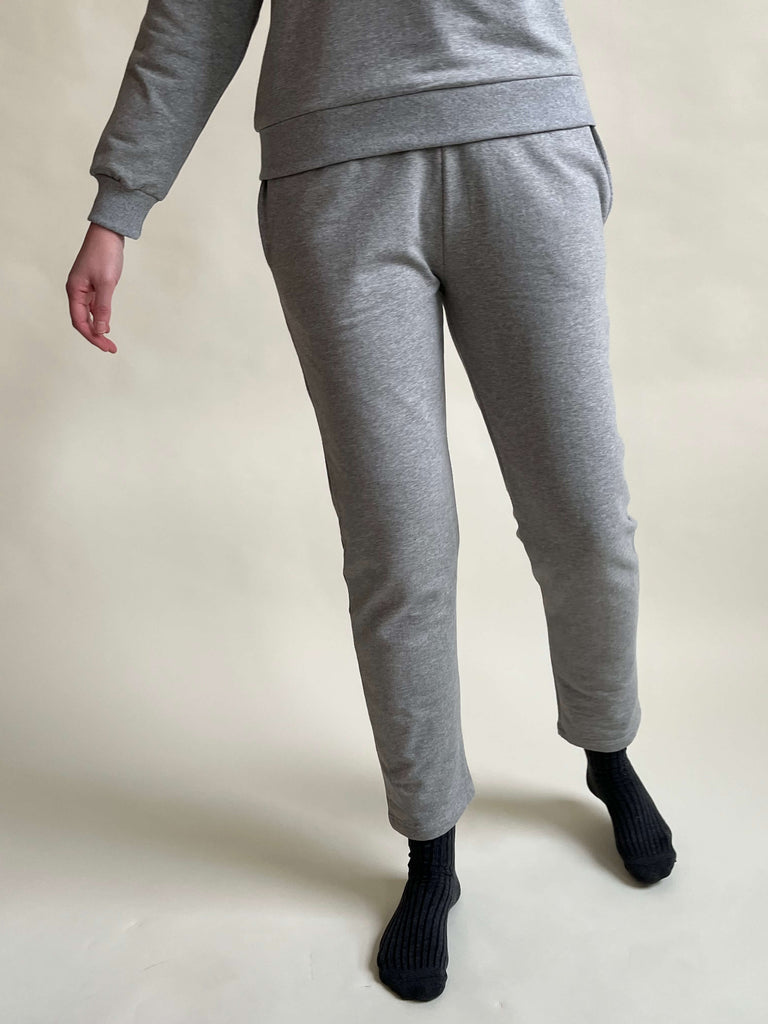 COMFORT pants - grey melange