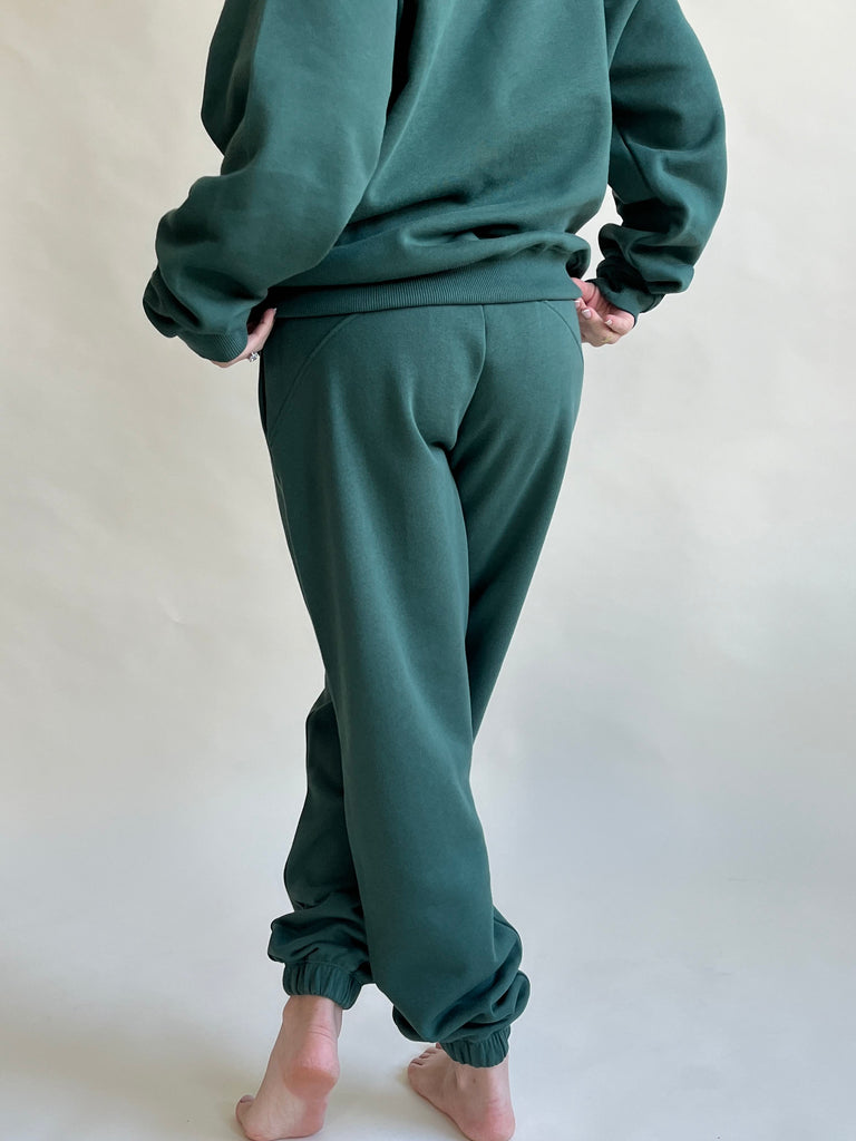 COZY CLUB pants - green