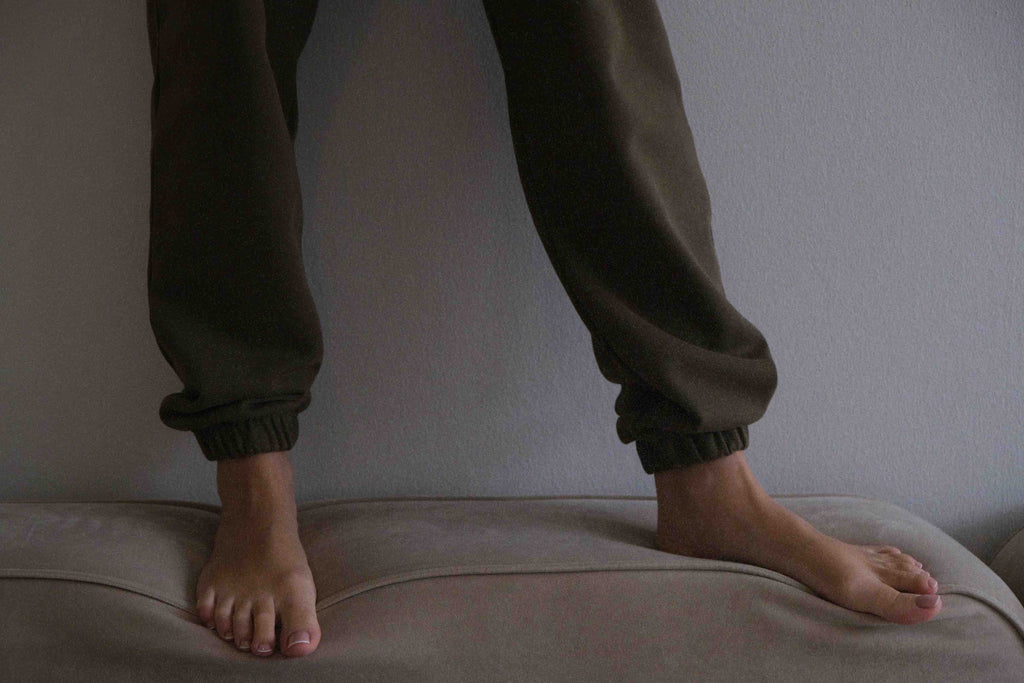 COZY CLUB pants - Khaki Green